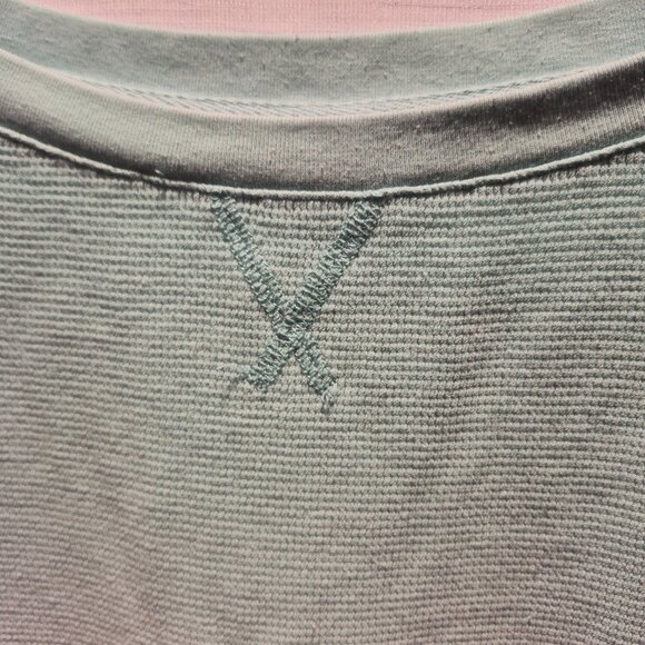 Splendid Dip Dye Ombre Waffle Knit Pullover Sweater Size Medium Soft Top - Picture 3 of 9